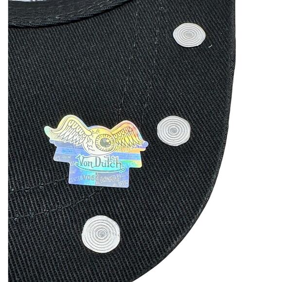 Von Dutch Trucker Black & Pink Studded Upside Down  display picture 1